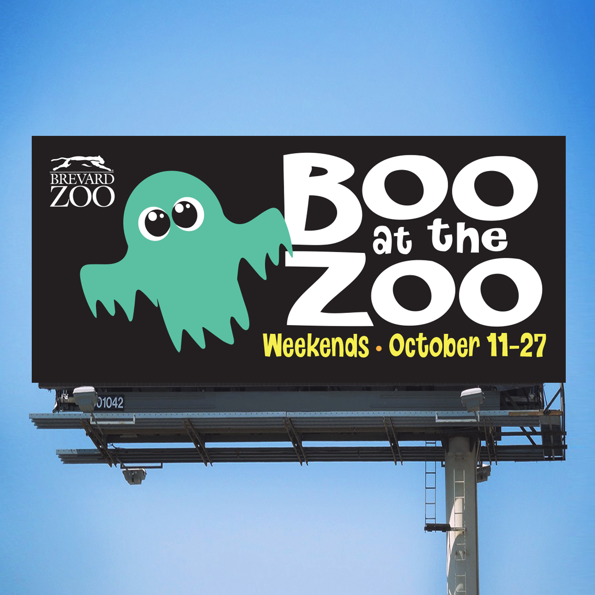 boo at the zoo billboard