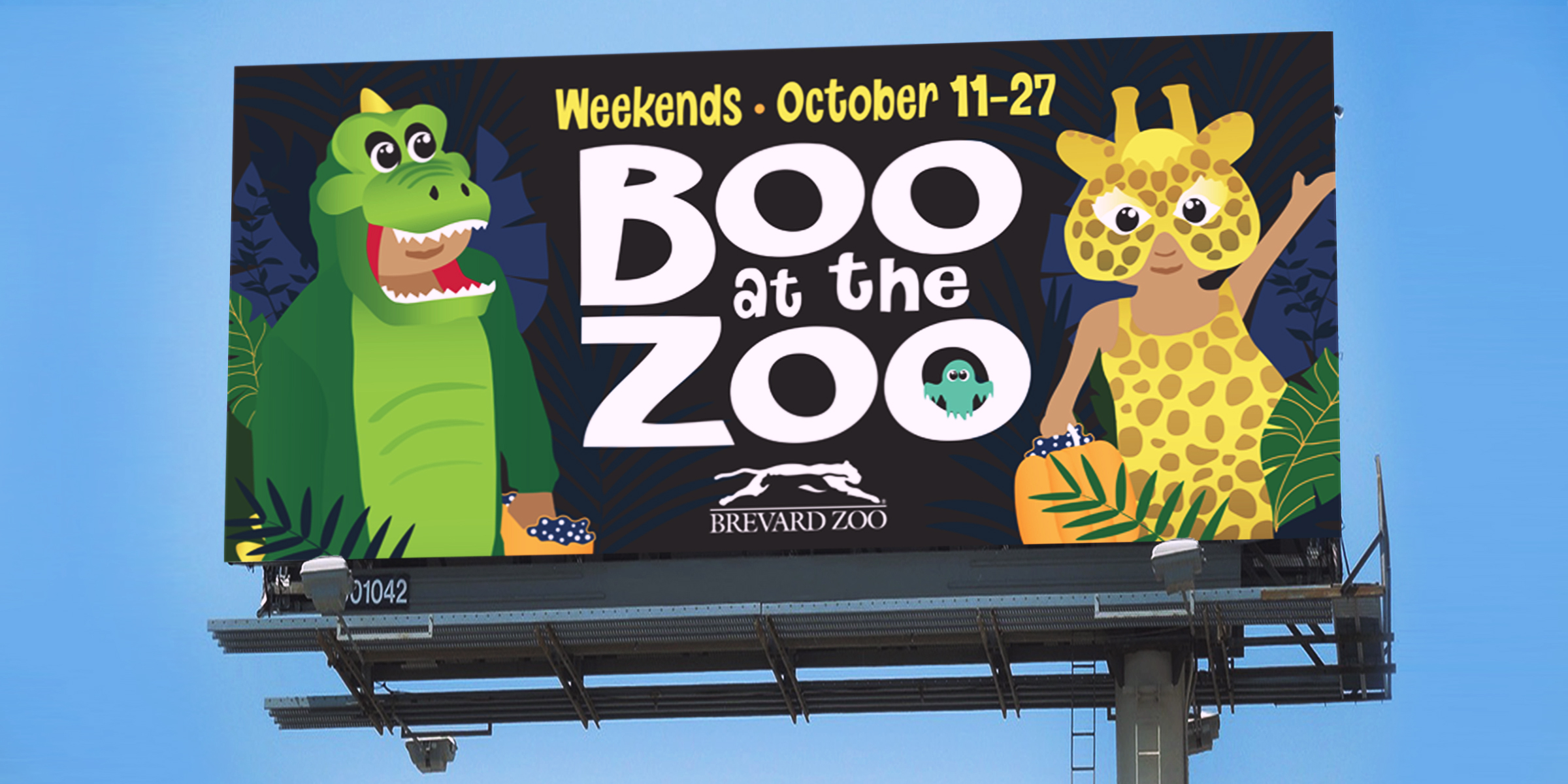 boo at the zoo billboard