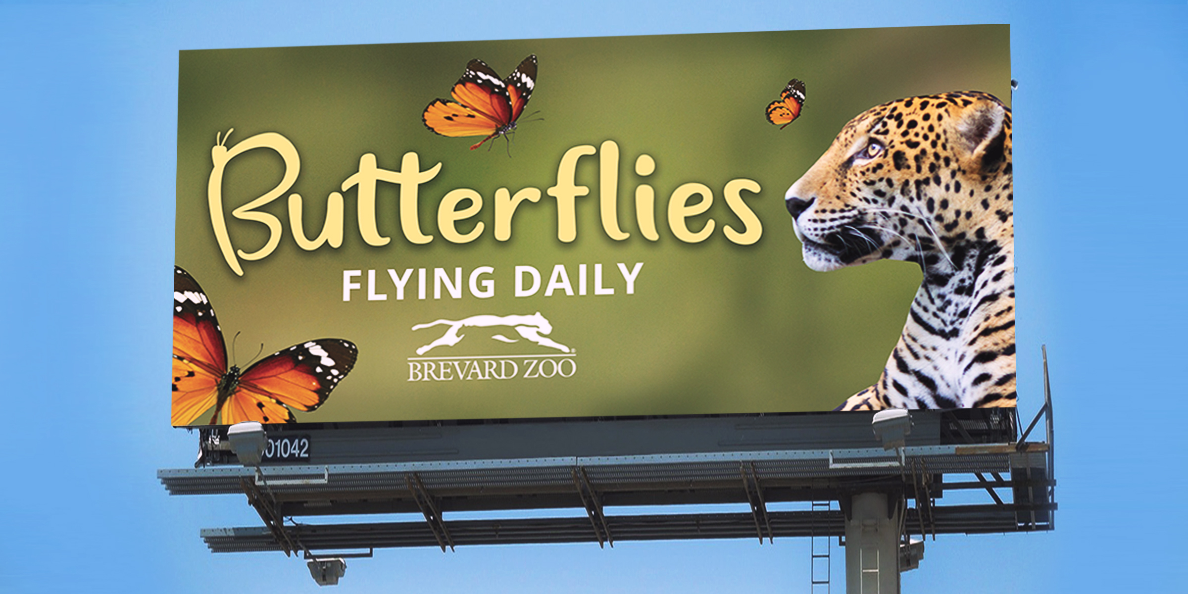butterflies billbord jaguar