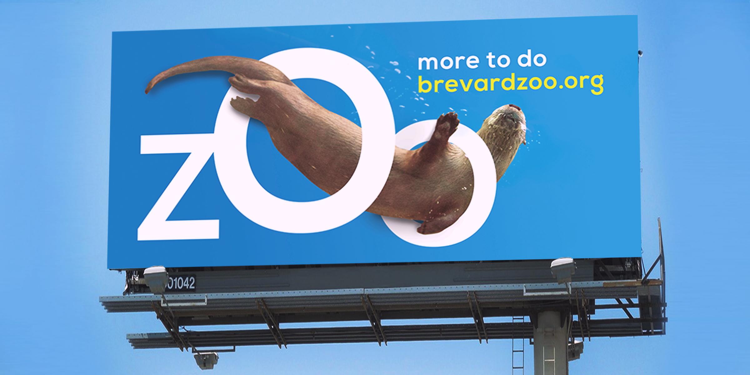 zoo open billboard otter