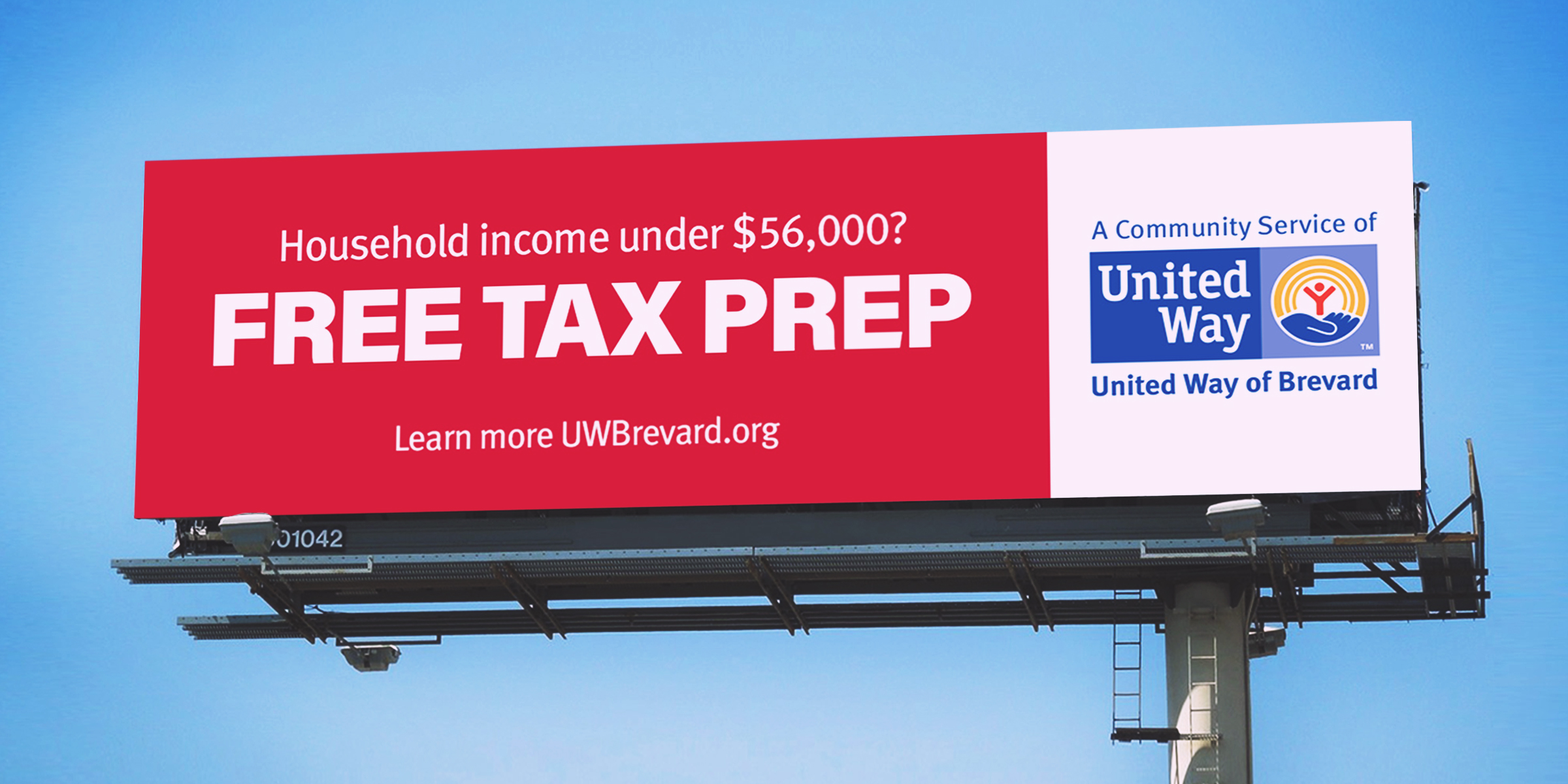 united way taxes billboard